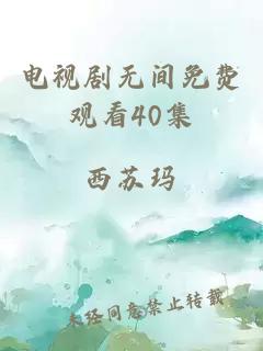 电视剧无间免费观看40集