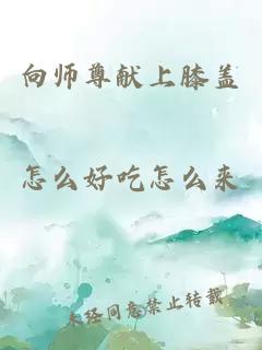 向师尊献上膝盖