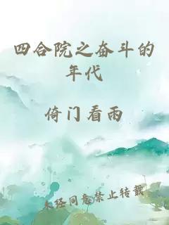 四合院之奋斗的年代
