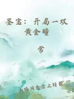 鉴宝：开局一双黄金瞳