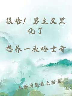 报告！男主又黑化了