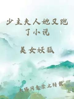 少主夫人她又跑了小说